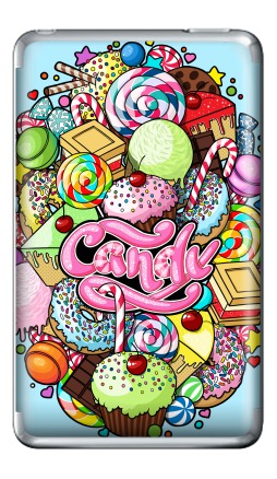 Яркое яйцо из сладостей Candy в стиле поп-арт - Виниловые наклейки на iPod Classic, страница 33