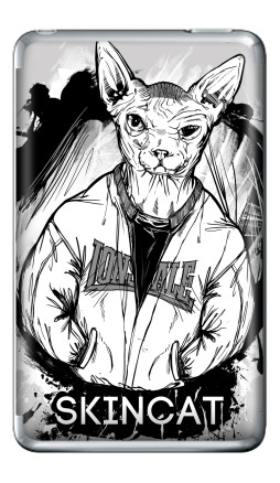 Сфинкс в куртке Лонсдейл с надписью SKINCAT - Виниловые наклейки на iPod Classic, страница 33
