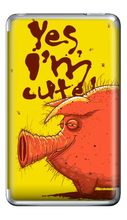 Ироничная и самоуверенная свинья милая Yes Im Cute - Виниловые наклейки на iPod Classic, страница 35