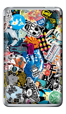 Стикербомбинг Stickerbombing - Виниловые наклейки на iPod Classic, страница 27