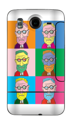 Зигмунг Фрэйд by Энди Ворхол - Виниловые наклейки на HTC Desire HD - купить в Москве, страница 33