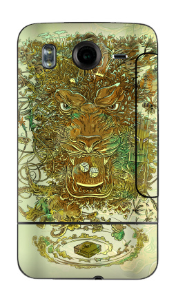 Иллюстрация африканской природы и охотника / Illustration of African nature and hunter - Виниловые наклейки на HTC Desire HD - купить в Москве, страница 34