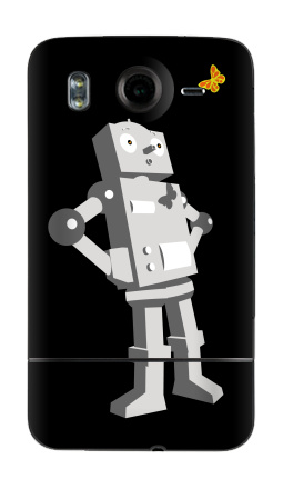 Робот с бабочкой в мире технологий и природы - Виниловые наклейки на HTC Desire HD - купить в Москве, страница 36
