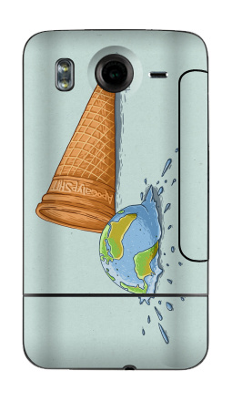 Планета Земля тает как мороженое апокалипсис - Виниловые наклейки на HTC Desire HD - купить в Москве, страница 34