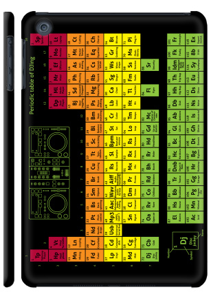 Periodic table of DJing - Наклейки на Чехол матовый для iPad Mini, страница 17