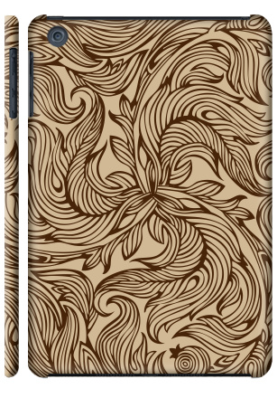 Vintage Swirls / Винтажные завитки и растительные мотивы дарят теплоты и уюта - Наклейки на Чехол матовый для iPad Mini, страница 17