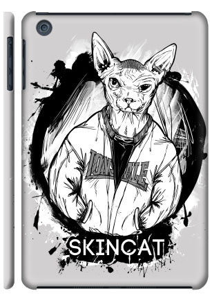Сфинкс в куртке Лонсдейл с надписью SKINCAT - Наклейки на Чехол матовый для iPad Mini, страница 15