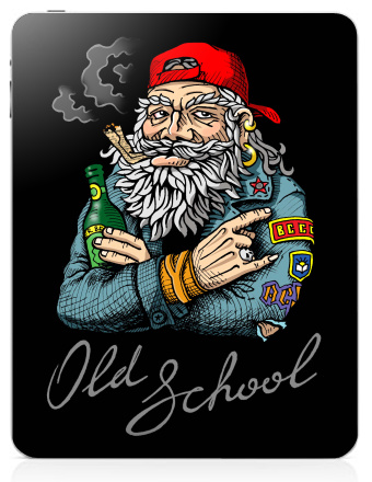 Old School - Наклейки на iPad, страница 48