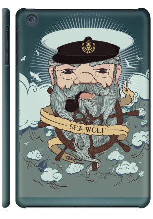Портрет капитана «Морской волк» – дух моря в искусстве - Наклейки на Чехол матовый для iPad Mini, страница 11