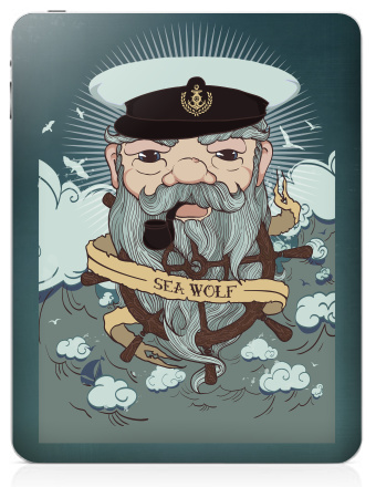 Портрет капитана «Морской волк» – дух моря в искусстве - Наклейки на iPad, страница 48