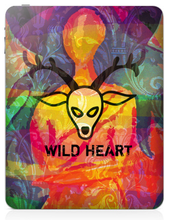 Яркий арт-постер «Wild Heart» с маской оленя - Наклейки на iPad, страница 48