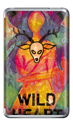 Яркий арт-постер «Wild Heart» с маской оленя - Виниловые наклейки на iPod Classic, страница 28