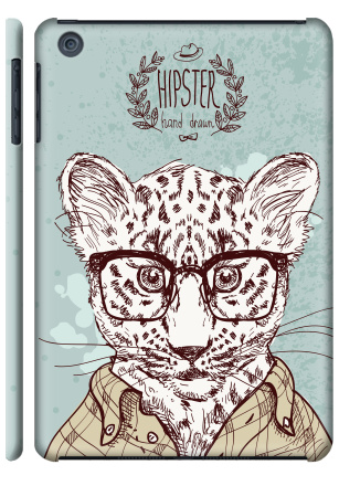 Hipster wild - Наклейки на Чехол матовый для iPad Mini, страница 10