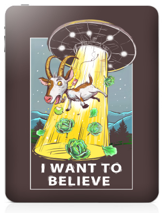 I want to believe - Наклейки на iPad, страница 51