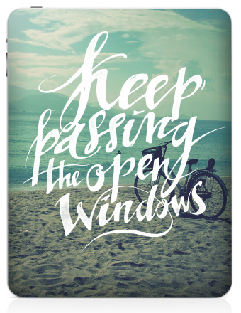 Keep passing the open windows - Наклейки на iPad, страница 50