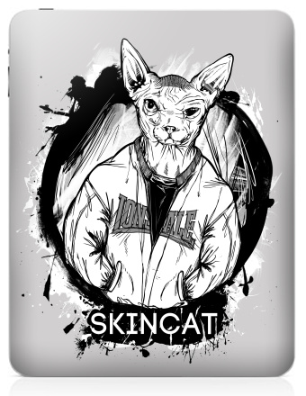 Сфинкс в куртке Лонсдейл с надписью SKINCAT - Наклейки на iPad, страница 53