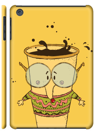 Кофе-лис, мудрец - Наклейки на Чехол матовый для iPad Mini, страница 10