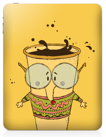 Кофе-лис, мудрец - Наклейки на iPad, страница 47