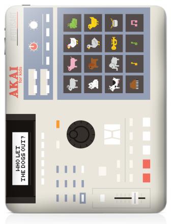 AKAI MPC for kids - Наклейки на iPad, страница 47