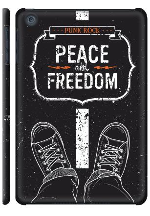 Плакат в стиле Punk Rock: Мир и Свобода - Наклейки на Чехол матовый для iPad Mini, страница 9