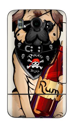Pirate pug - Виниловые наклейки на HTC Desire HD - купить в Москве, страница 27