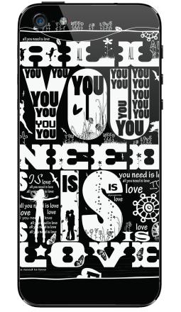 All you need is... - Виниловые наклейки на iPhone 5 - купить в Москве, страница 42