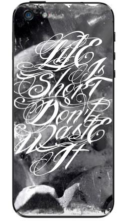 Life Is Short - Виниловые наклейки на iPhone 5 - купить в Москве, страница 41