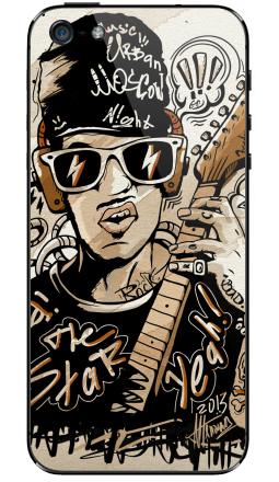 Rock Man - Виниловые наклейки на iPhone 5 - купить в Москве, страница 42