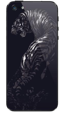Tiger - Виниловые наклейки на iPhone 5 - купить в Москве, страница 43