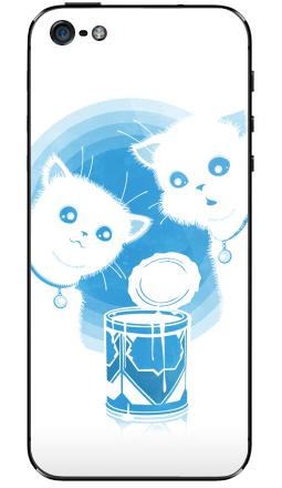 ДВА КОТЁНКА И СГУЩЁНКА - Виниловые наклейки на iPhone 5 - купить в Москве, страница 38