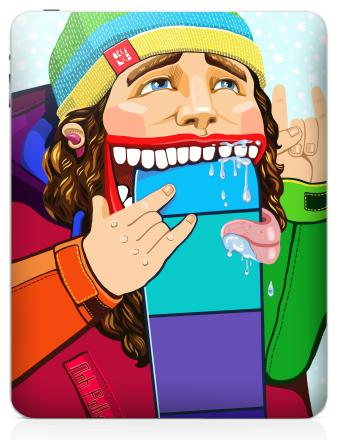 Люблю Сноубординг - Наклейки на iPad, страница 46