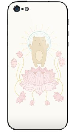 Просветление котика - Виниловые наклейки на iPhone 5 - купить в Москве, страница 38