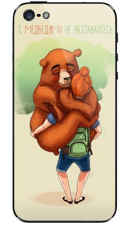 С медведями не расставайтесь - Виниловые наклейки на iPhone 5 - купить в Москве, страница 39