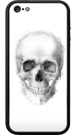 Геометрический абстрактный череп в цифровом стиле - Бампер на iPhone 5, 5S, страница 30