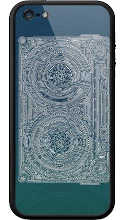 Cyber Cassette / Кассета синтез технологий с колючими атомными орбитами - Бампер на iPhone 5, 5S, страница 33