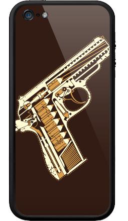 Пистолет с художественными принадлежностями – оружие искусства - Бампер на iPhone 5, 5S, страница 33