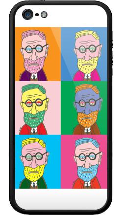 Зигмунг Фрэйд by Энди Ворхол - Бампер на iPhone 5, 5S, страница 30