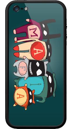 Веселая композиция с мягкими игрушками МАФИЯ на стопке - Бампер на iPhone 5, 5S, страница 33