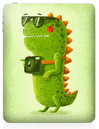 Dino touristo hipsto - Наклейки на iPad, страница 52