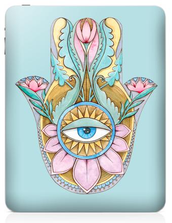 Хамса в цветах - Наклейки на iPad, страница 46