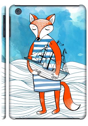 Лис-морячок - Наклейки на Чехол матовый для iPad Mini, страница 8