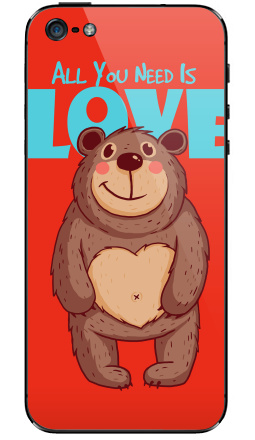 All You Need Is Love - Виниловые наклейки на iPhone 5 - купить в Москве, страница 44