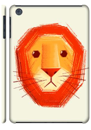 Грустный лев - Наклейки на Чехол матовый для iPad Mini, страница 7