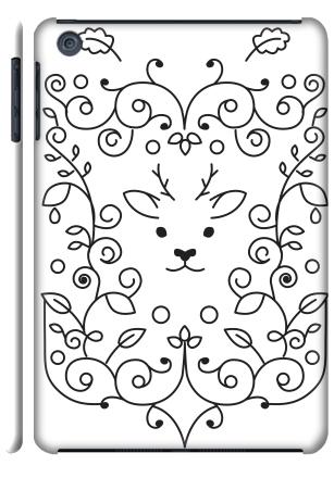 Оленевый сад - Наклейки на Чехол матовый для iPad Mini, страница 7
