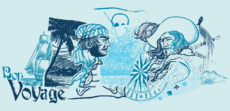 Морские приключения Пират Капитан Bon Voyage - Купить футболки победителей, Новинки, страница 90 