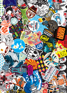 Стикербомбинг Stickerbombing - Купить футболки победителей, Новинки, страница 74 