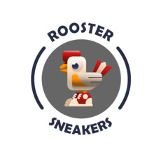 Логотип ROOSTER Sneakers с петухом в кроссовках - Купить футболки победителей, Новинки, страница 24 