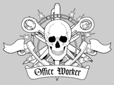 Офисный пират офисная смерть Office Worker