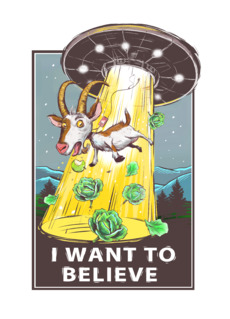 I want to believe
