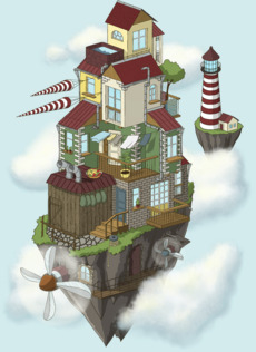 Flying house - Купить футболки победителей, Новинки, страница 82 